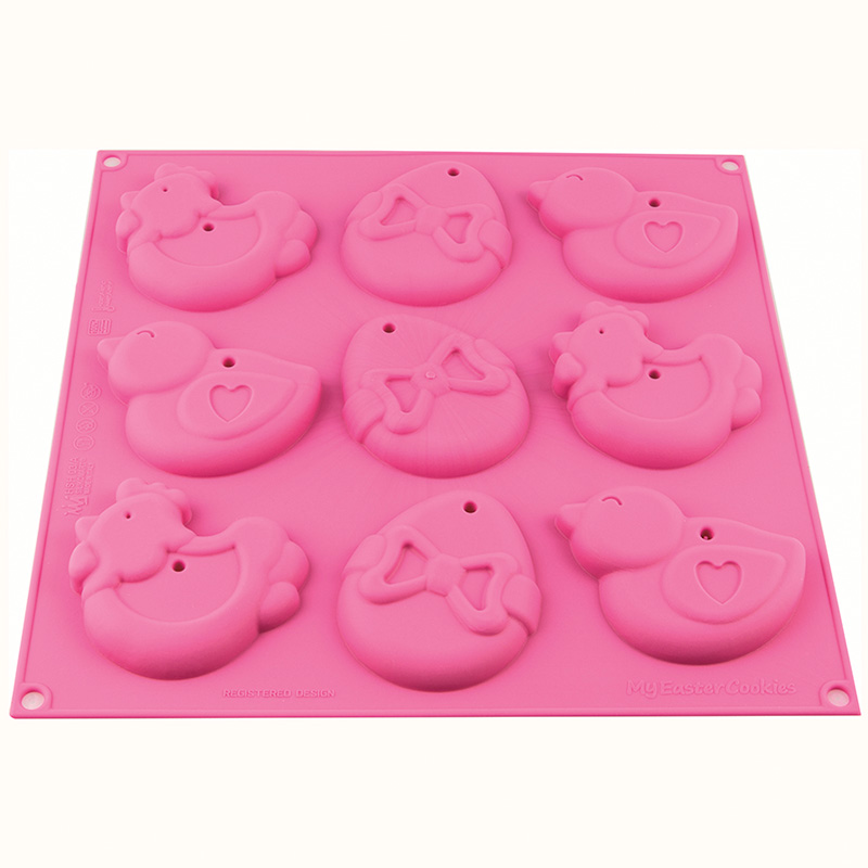 

Форма для печенья Silikomart My Easter Cookies, Розовый