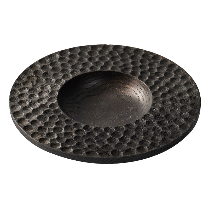 Тарелка 26см с широким бортом Kenai Ceramics Wood 10200₽