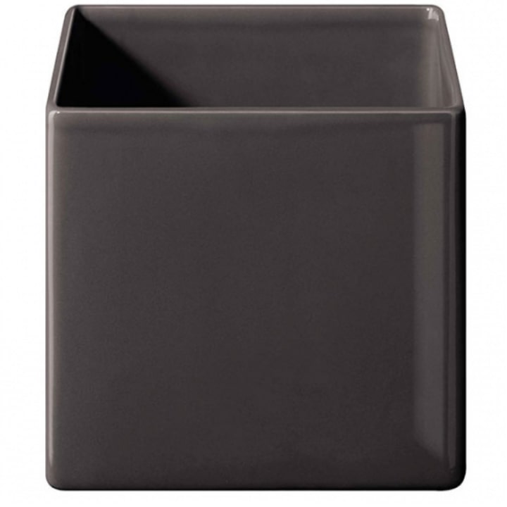 

Ваза-кашпо Asa Selection Quadro 18x18см, антрацит