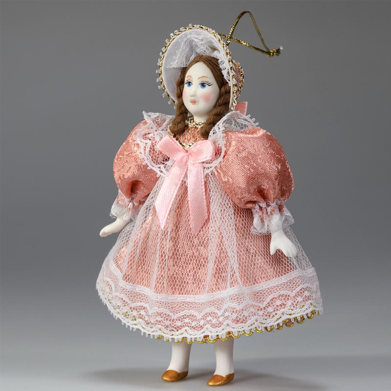 

Елочная игрушка Мануфактура подарков Девочка в капоре