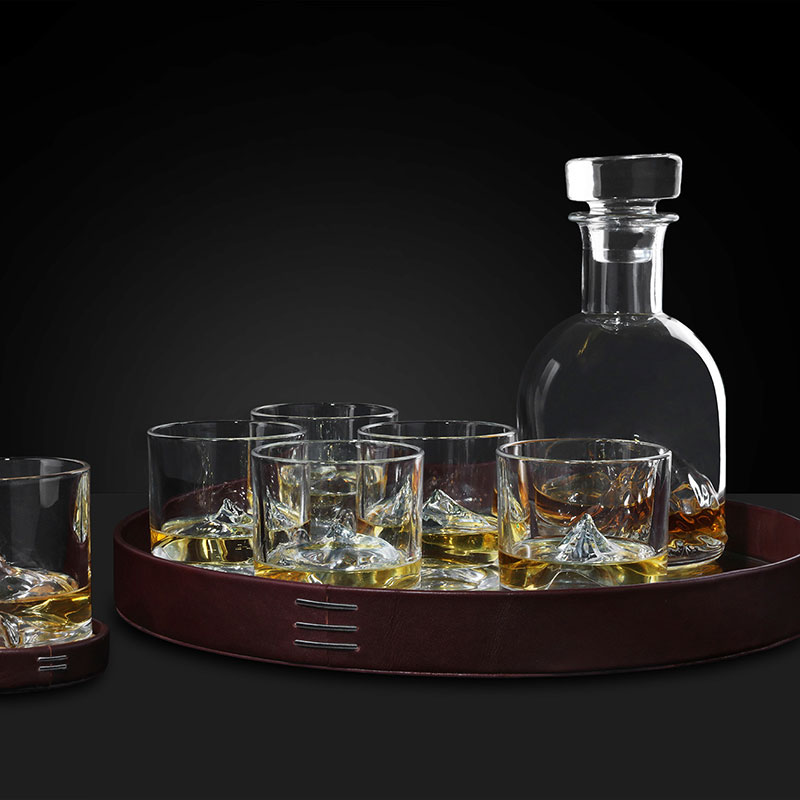 Набор для виски Liiton Everest, 14 предметов набор стаканов для виски crystal bohemia flat 280 мл 6 шт