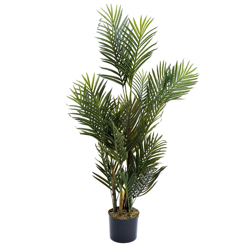 Растение искусственное Garda Decor Пальма в горшке Garda Decor 29BJ-930-27, цвет зеленый