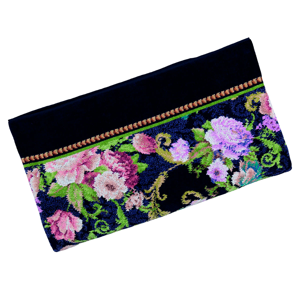 Плед Feiler Elisaveta 150x230см иссиня-черный 65000₽