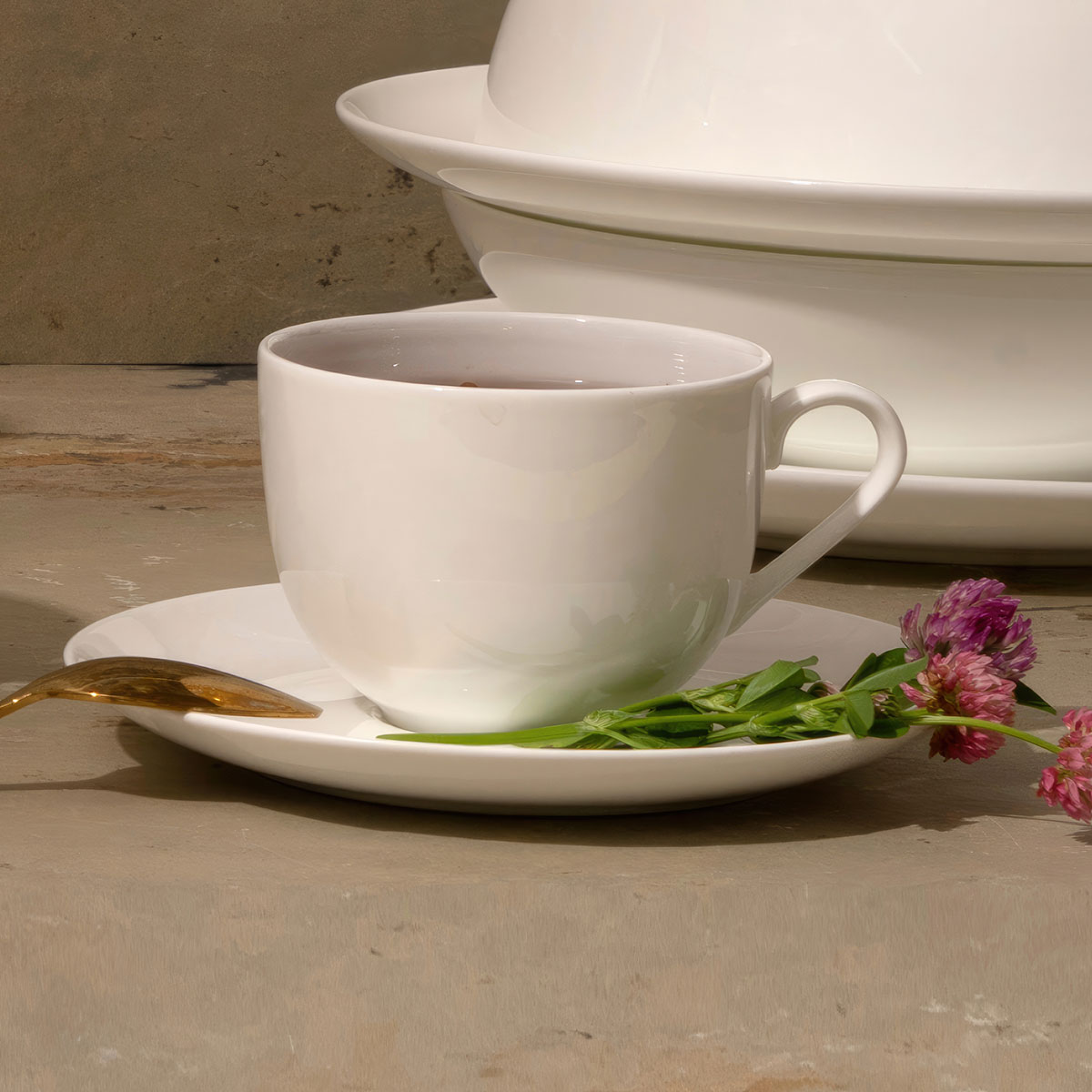 Набор чайный Zapel Table Blanche 12 предметов на 6 персон