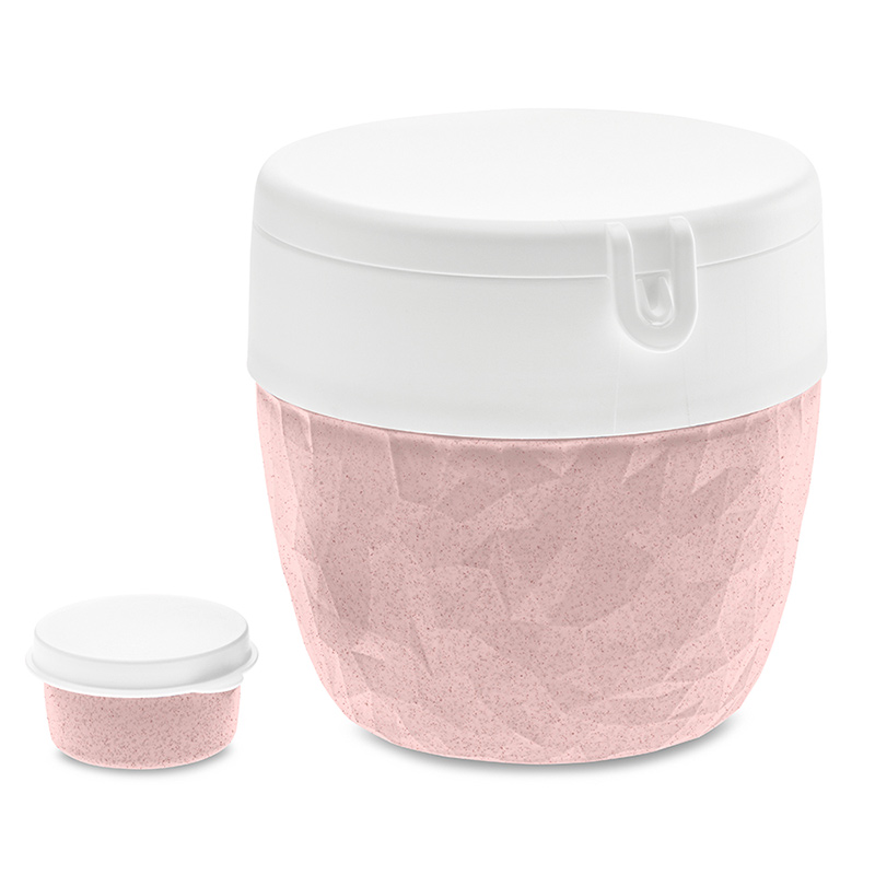 

Ланч-бокс Koziol Club Bento Organic, розовый