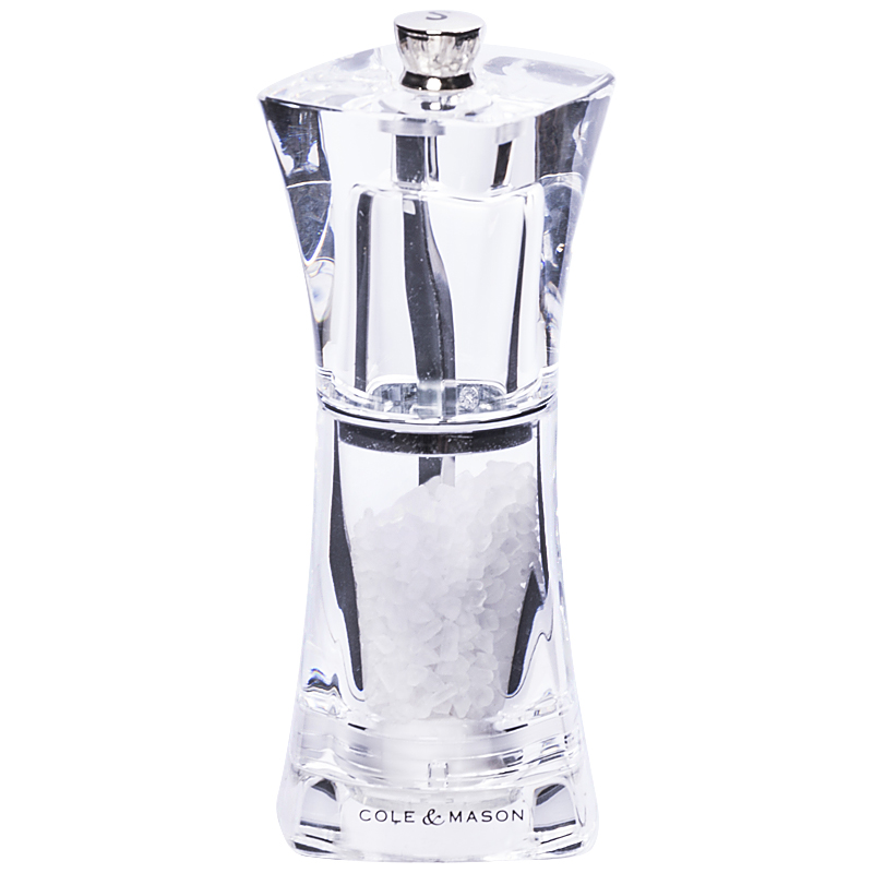 

Мельница для соли Cole & Mason Crystal, 12,5 см., Прозрачный