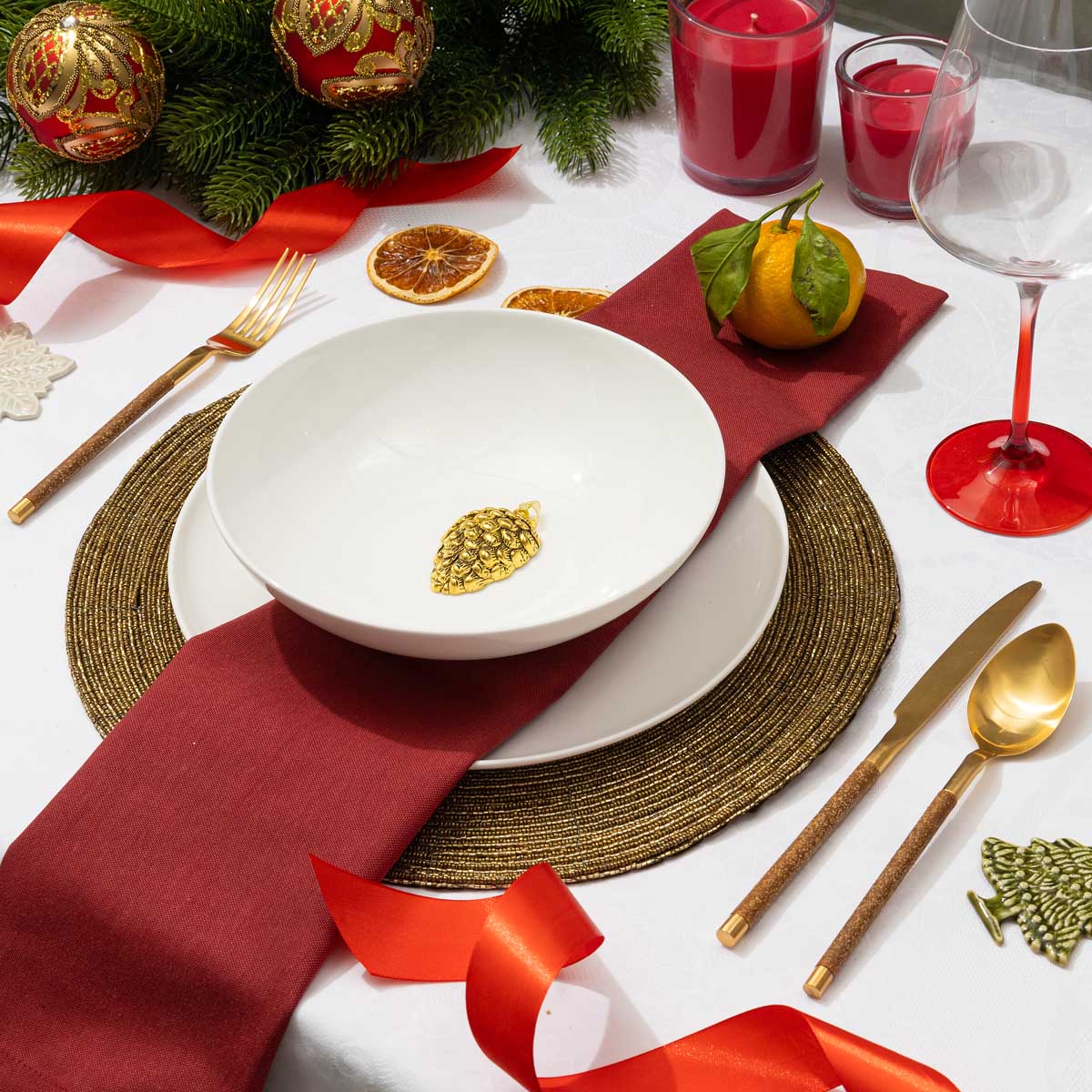 

Тарелка глубокая Zapel Table Blanche 21,5см