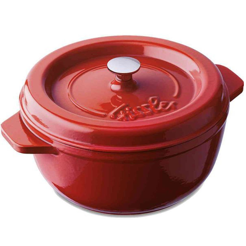 

Кастрюля чугунная 2л Fissler Arcana 19см, Красный