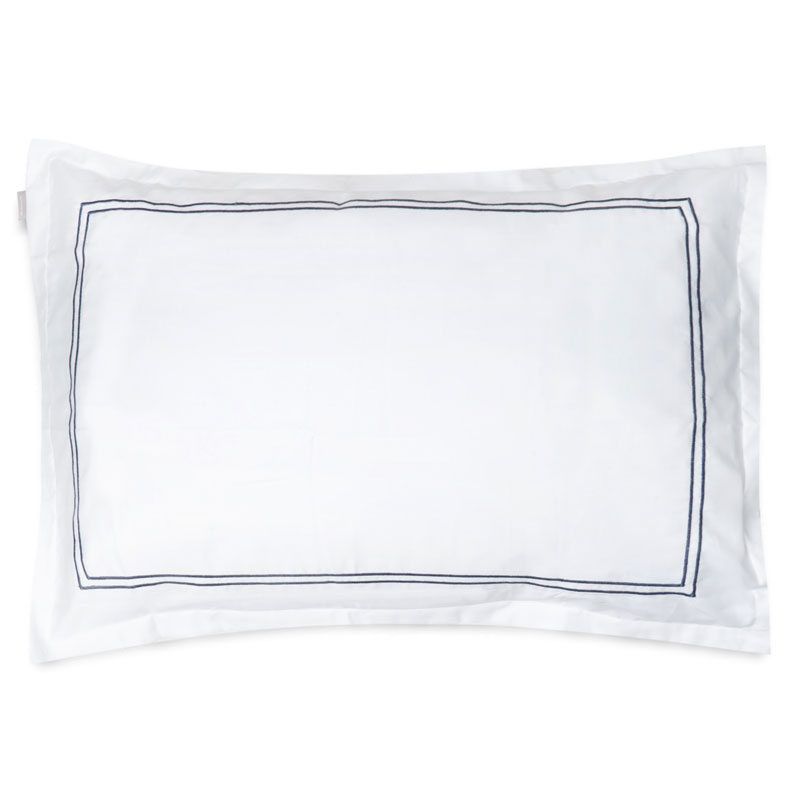 

Наволочка Gant Home Sateen Stitch 50x70см, Белый