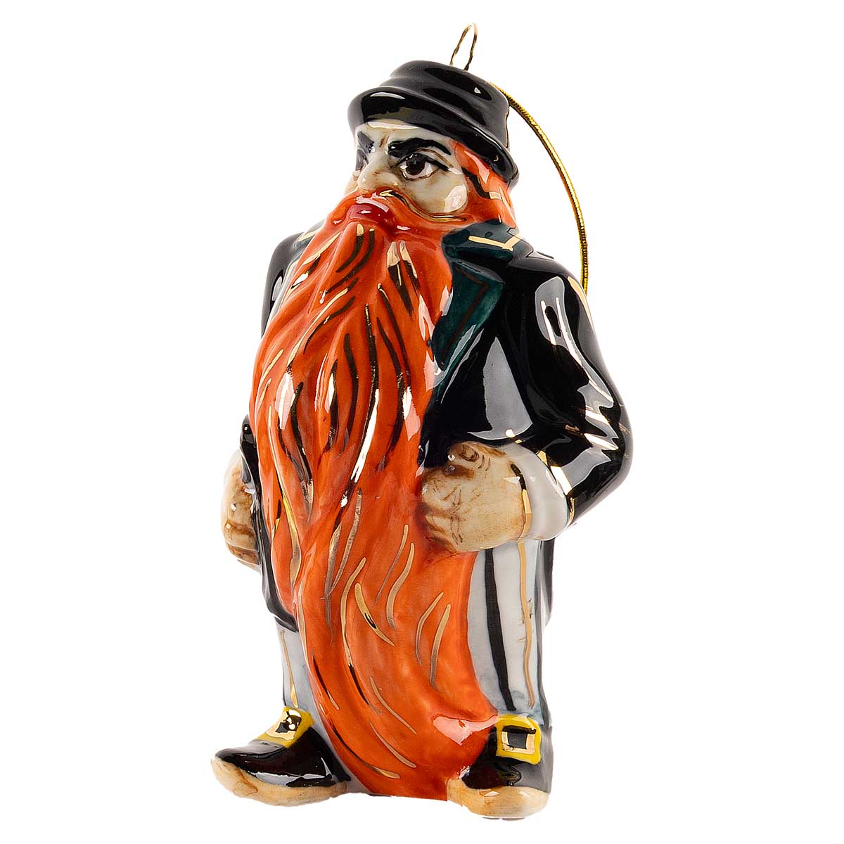 

Елочная игрушка Лефортовский фарфор Карабас-Барабас