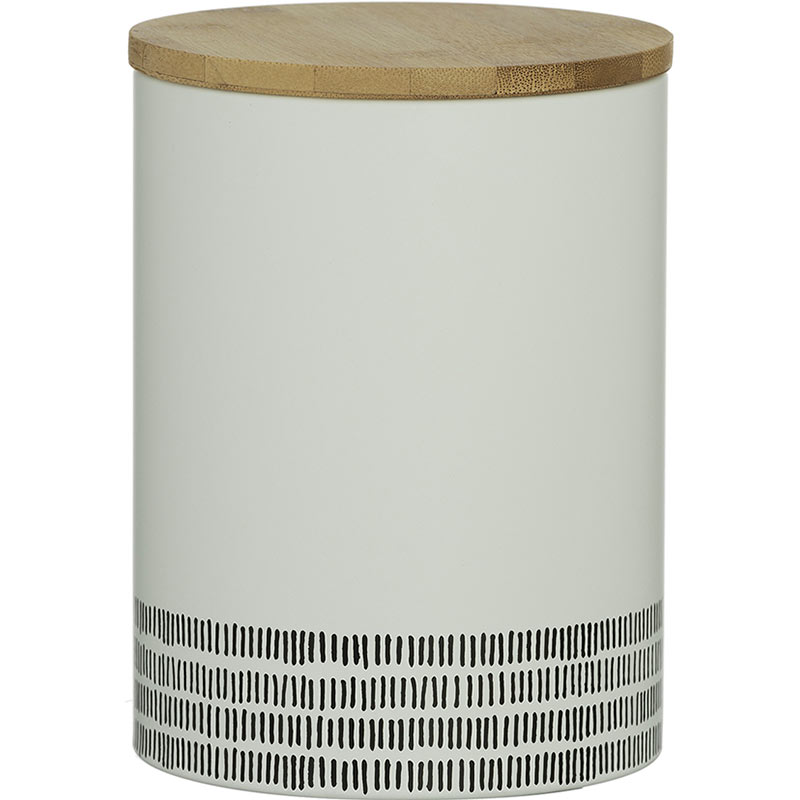 Емкость для хранения Typhoon Monochrome 2л, цвет белый наматрасник бамбук белый р 180х200