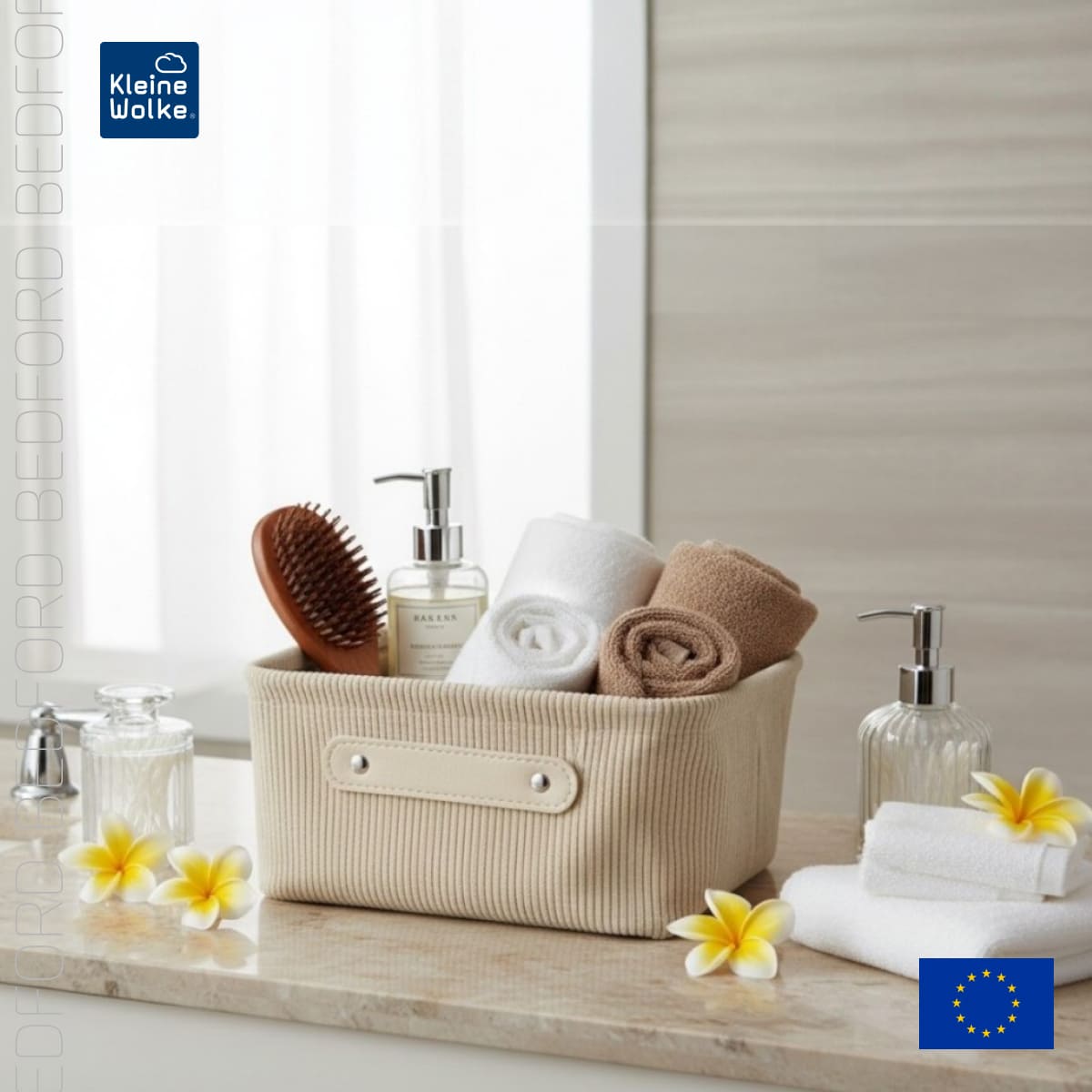 Корзина для хранения Kleine Wolke Bedford Beige 23x11x23см 3010₽