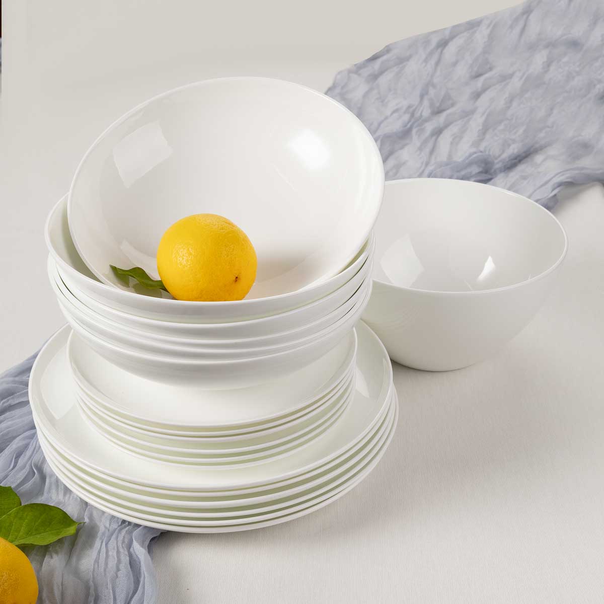 Набор обеденный Zapel Table Blanche 19 предметов на 6 персон 21140₽