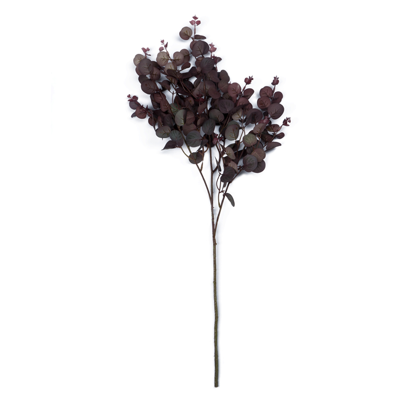 

Искусственные цветы Silk-ka Ветка эвкалипта, 78см, Красный