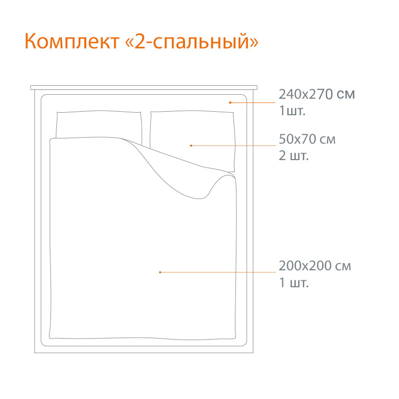 Комплект постельного белья 2-спальный Lameirinho Jute Lameirinho 926228/55217/200200D, цвет серый 926228/55217/200200D - фото 5