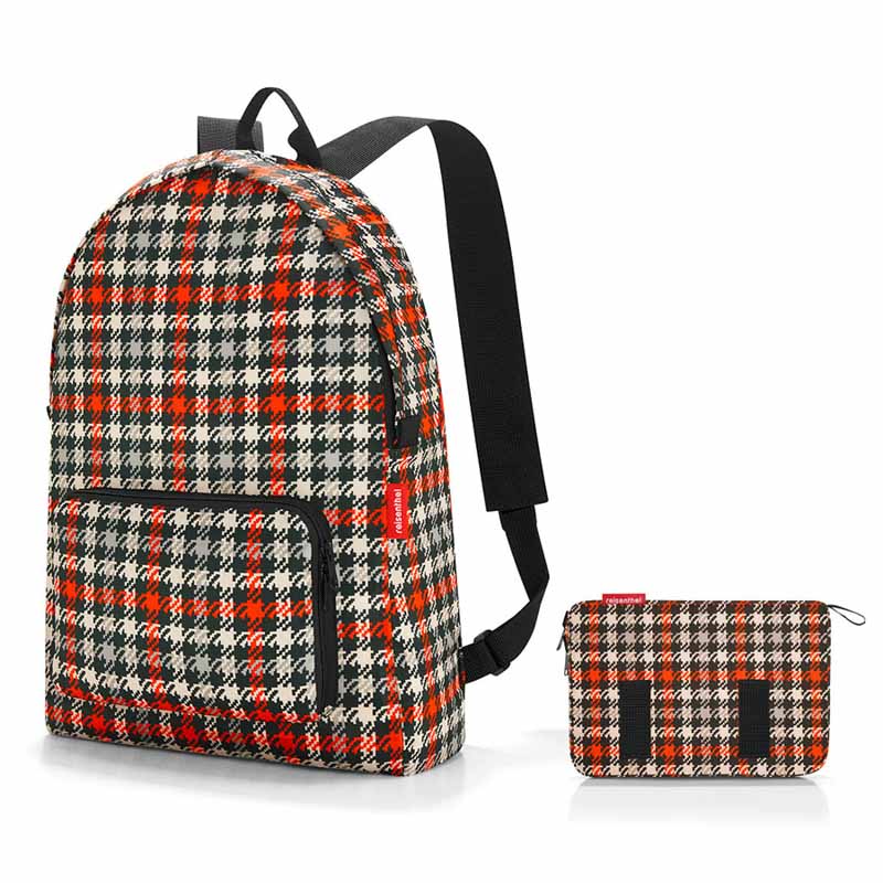 

Рюкзак складной Mini maxi glencheck red, Разноцветный
