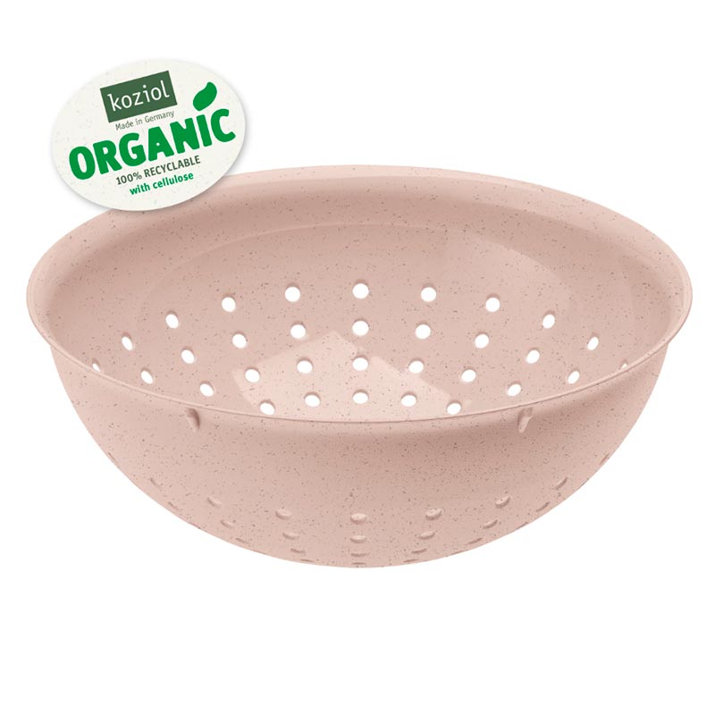 

Дуршлаг Koziol Palsby M Organic, розовый