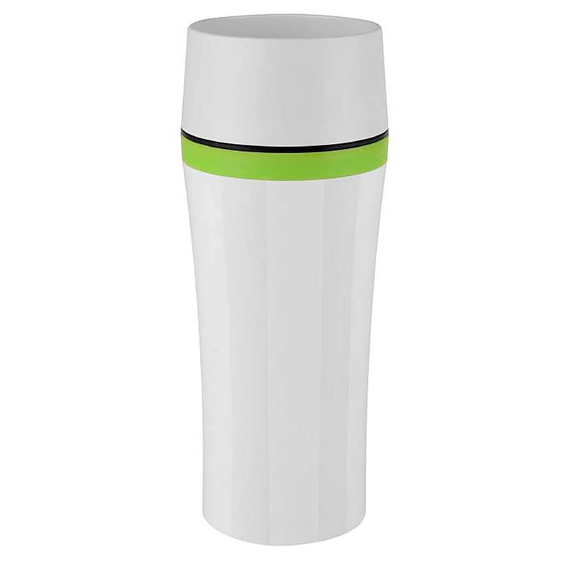 

Термокружка EMSA TRAVEL MUG FUN 360 мл, цвет бело-зеленый