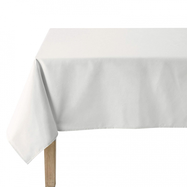 Скатерть Coucke Blanc 180x180см, с тефлоновым покрытием Coucke N15-7800101-A03008-CKE, цвет белый - фото 1