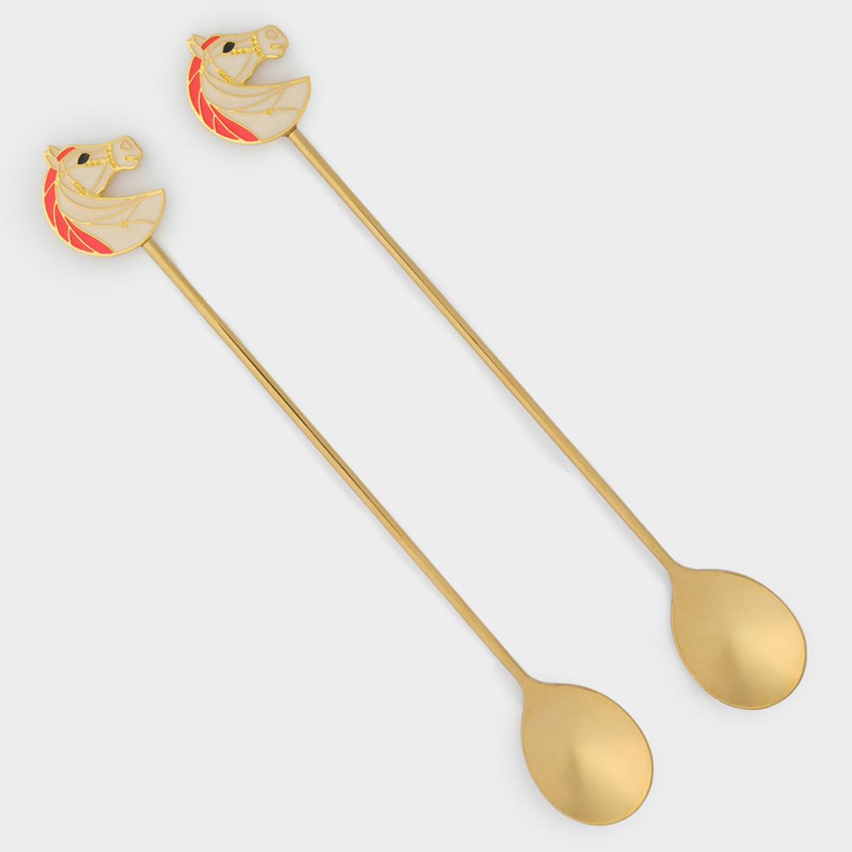 

Набор ложек десертных Anna Lafarg Чудесное Время Конь 2шт