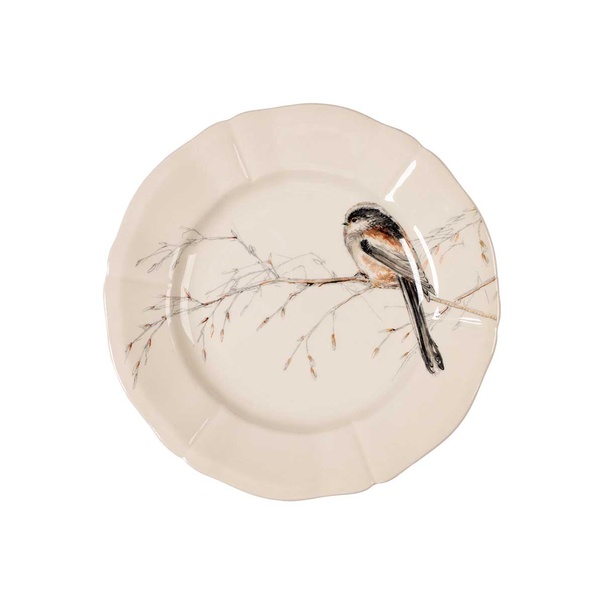 Тарелка для канапе Gien Oiseaux Foret Синица 3910₽