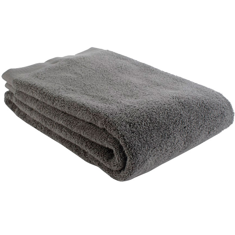

Полотенце банное Tkano Essential темно-серого цвета, 70x140см, Серый