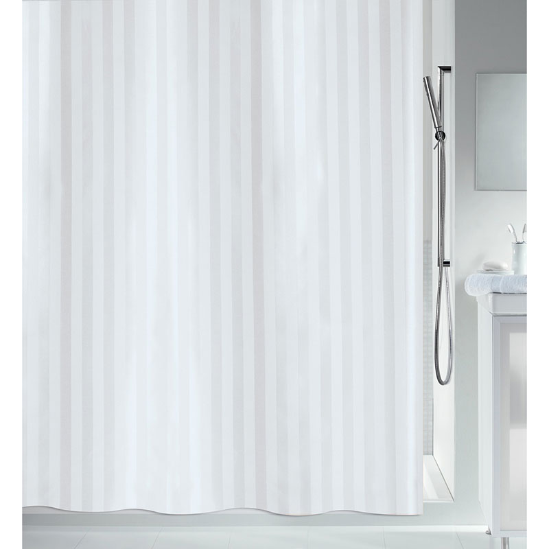 Штора для ванной Spirella Magi-Satin, 240х180см, цвет белый Spirella 1011135, размер 240x180 - фото 1