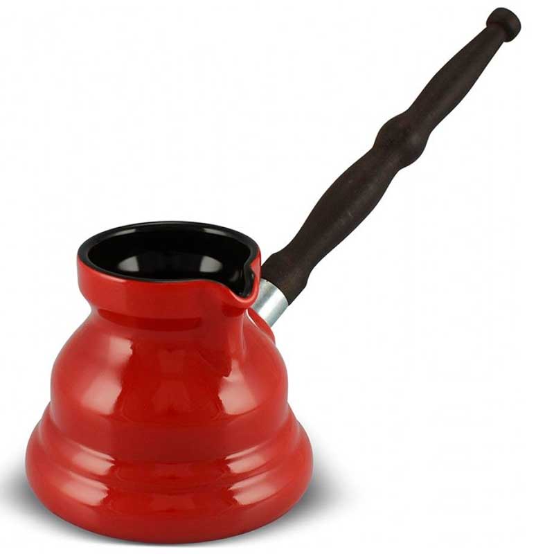 Турка Ceraflame Ibriks с индукционным покрытием 0,65л, цвет красный турка для кофе медная 0 6 л