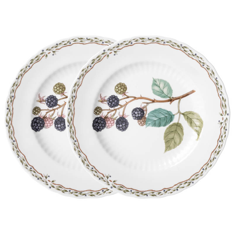 Набор тарелок закусочных Lefard Фруктовый сад Ежевика 2шт 1425₽