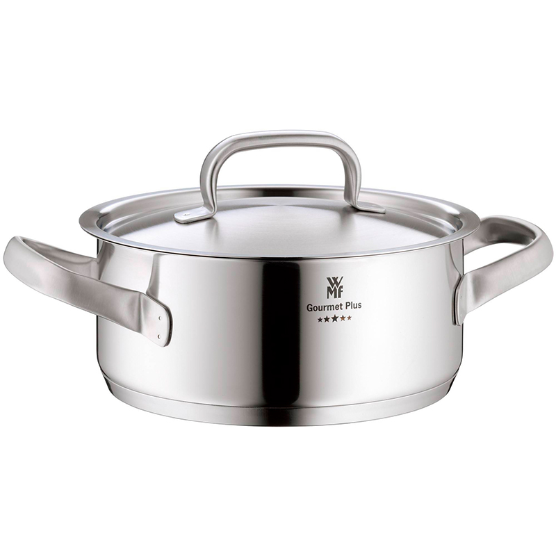 

Низкая кастрюля WMF Gourmet Plus 2,5л, Серебристый