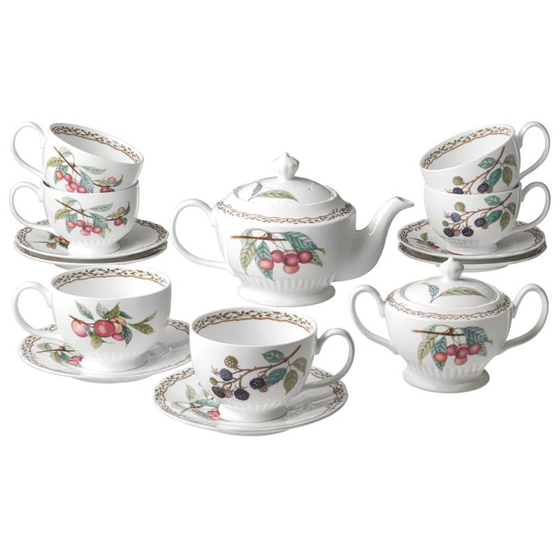 Сервиз чайный Lefard Фруктовый сад 14 предметов на 6 персон