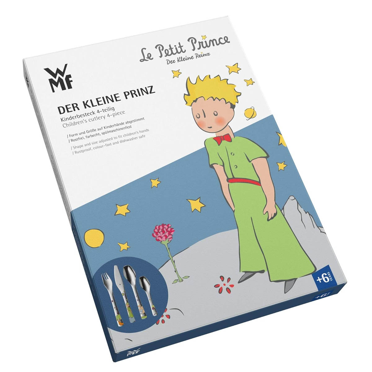 Набор детских столовых приборов WMF The Little Prince 748949 Разноцветный, фото 3