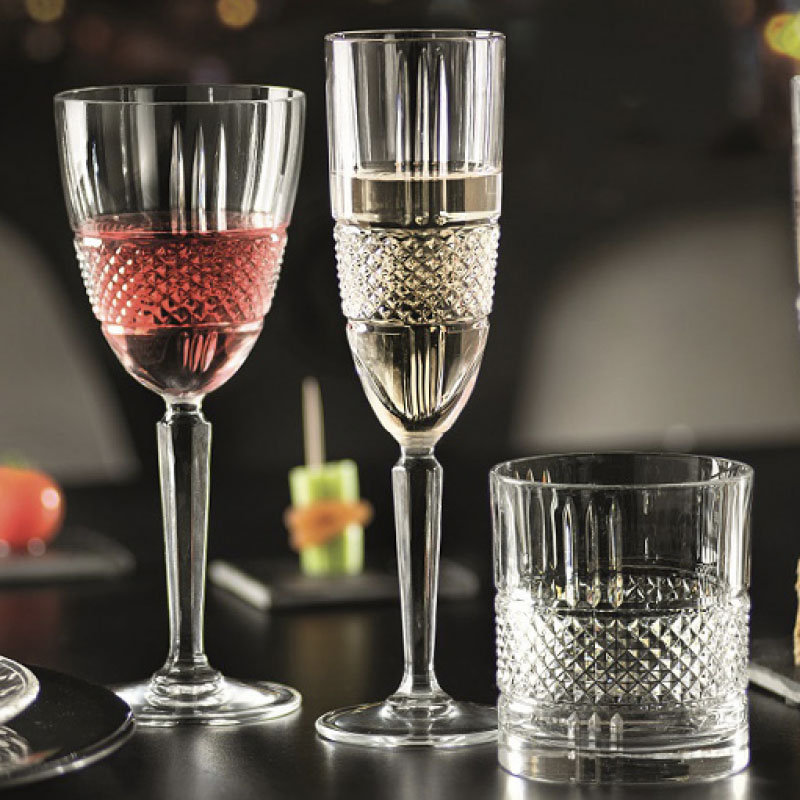 Набор бокалов для шампанского RCR Brillante 190мл, 6шт RCR Cristalleria Italiana 26968020006, цвет прозрачный