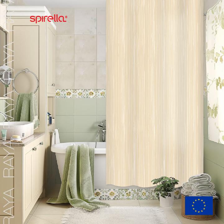 Штора для ванной комнаты Spirella Raya natural