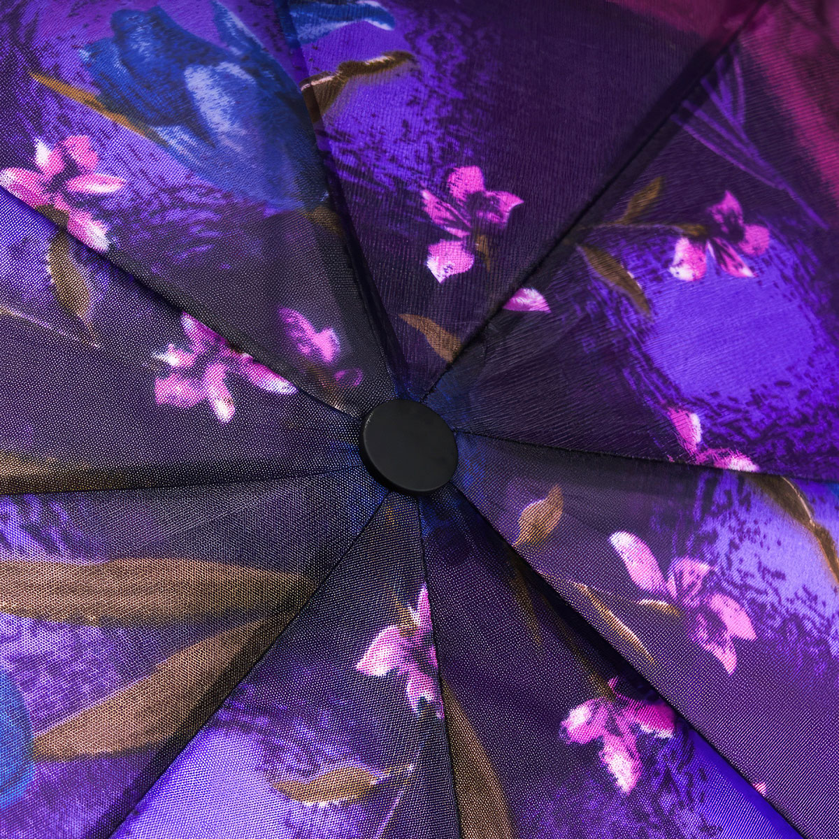 Зонт женский автомат Henry Backer Тюльпаны Henry Backer Q25823, цвет фиолетовый - фото 6