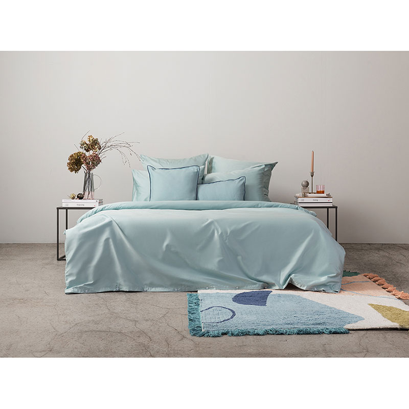 Комплект постельного белья 1,5-спальный Tkano Essential, цвет голубой Tkano TK20-DC0043 - фото 5