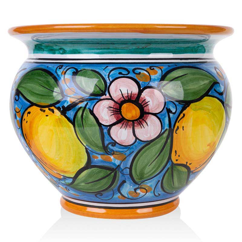 Горшок для цветов Ceramiche Di Caltagirone Di Fatuzzo Salvatore 20см