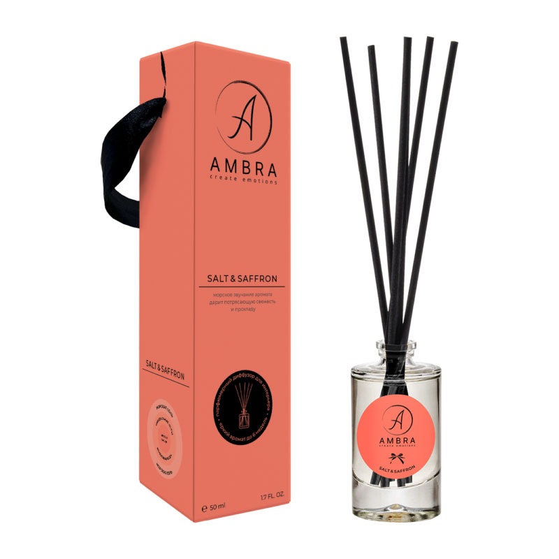 

Аромадиффузор Ambra Salt & Saffron 50мл