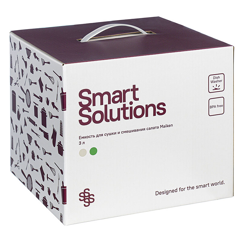 Емкость для сушки и смешивания салата Smart Solutions Maiken