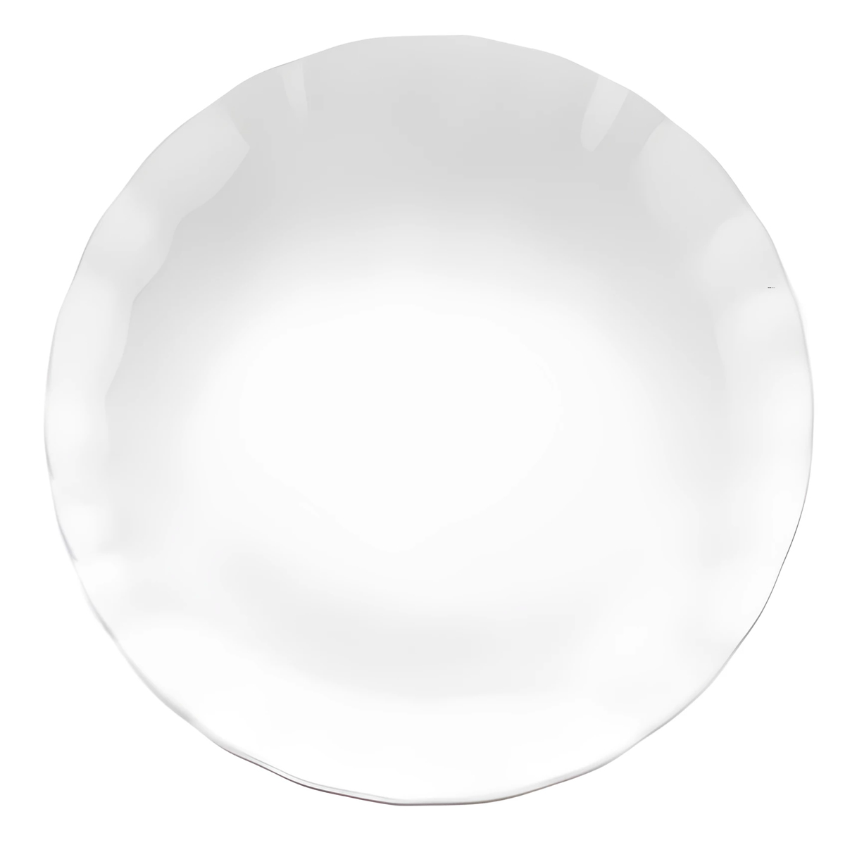 фарфоровая тарелка toledo 21см Тарелка закусочная Kutahya Bergama, цвет белый