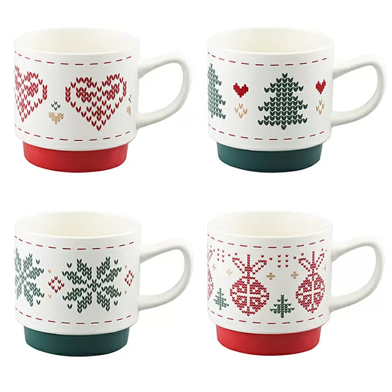 

Набор кружек Tkano New Year Essential Knitted tale