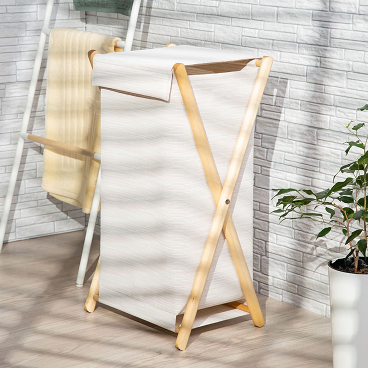 Корзина для белья 45л Casy Home Лен 30x25x60см 6172₽