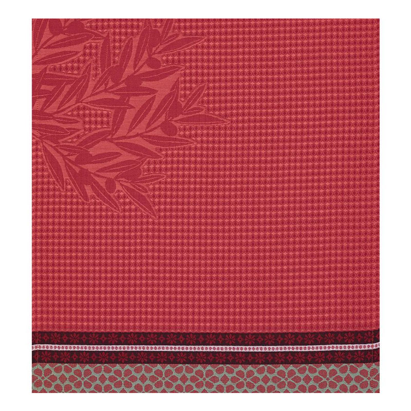Полотенце кухонное Le Jacquard Francais Alpilles, цвет красный