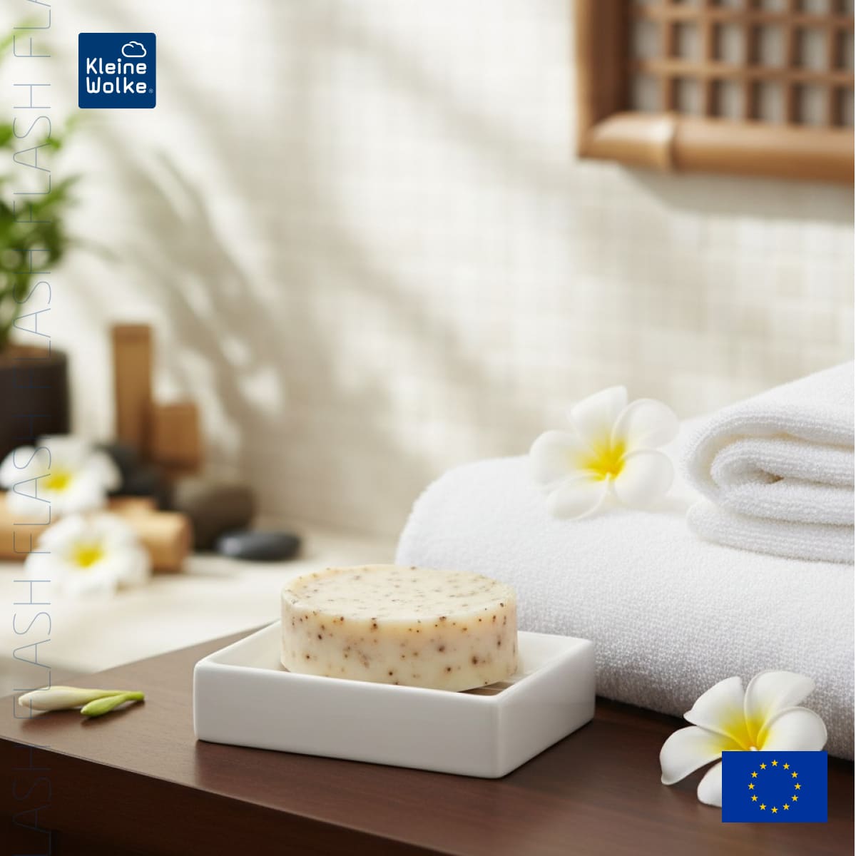 Мыльница Kleine Wolke Flash цвет белый 1000₽