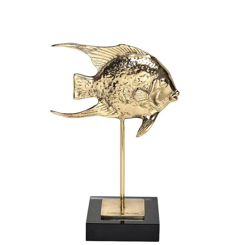 Статуэтка Гарда Декор Рыба, цвет золотой шахматные фигуры обиходные