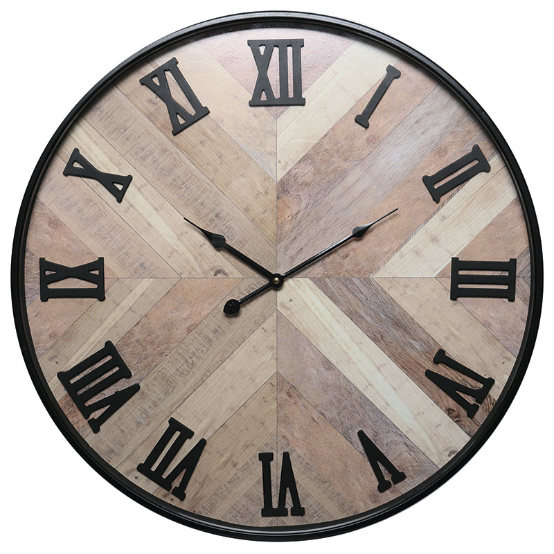 Часы настенные Hogewoning Serik 60см Hogewoning 404466, цвет коричневый