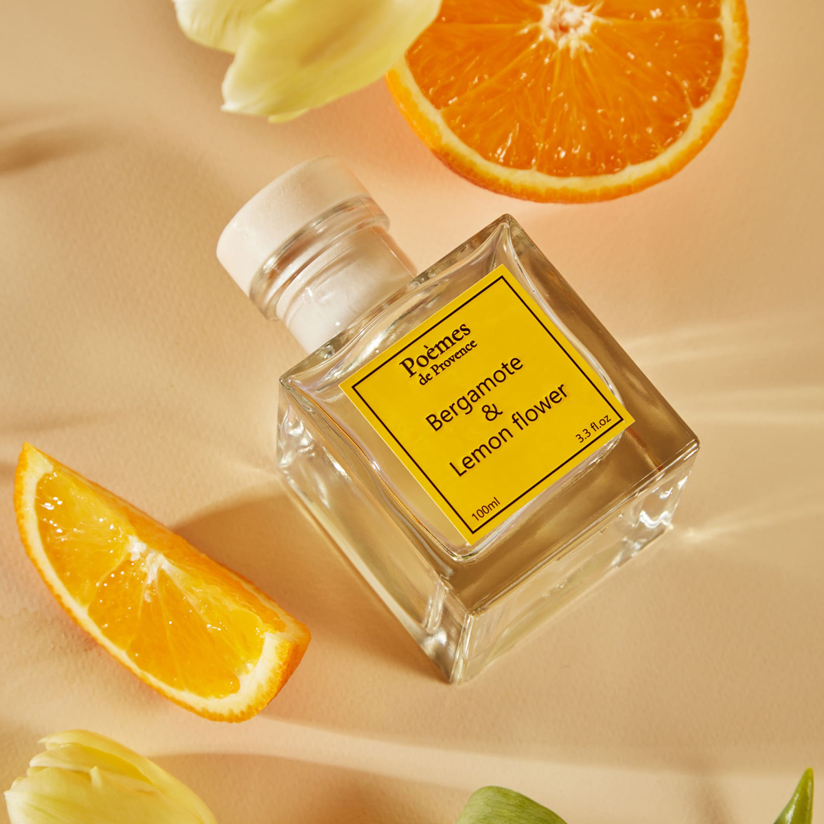 Аромадиффузор Poemes de Provence Прованс. Бергамот и цветок лимона мыло жидкое для рук танжерин и бергамот 650г