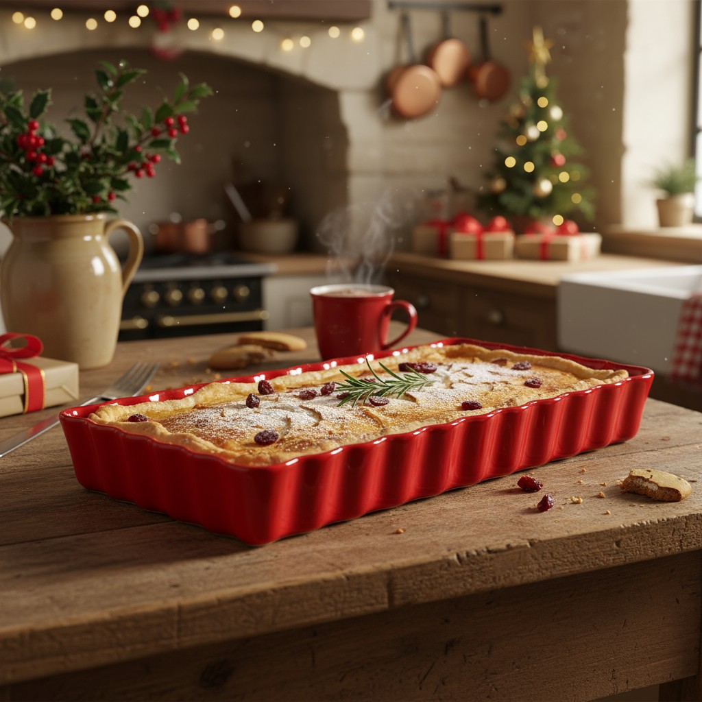 

Форма для пирога Emile Henry 15x36см, гранат