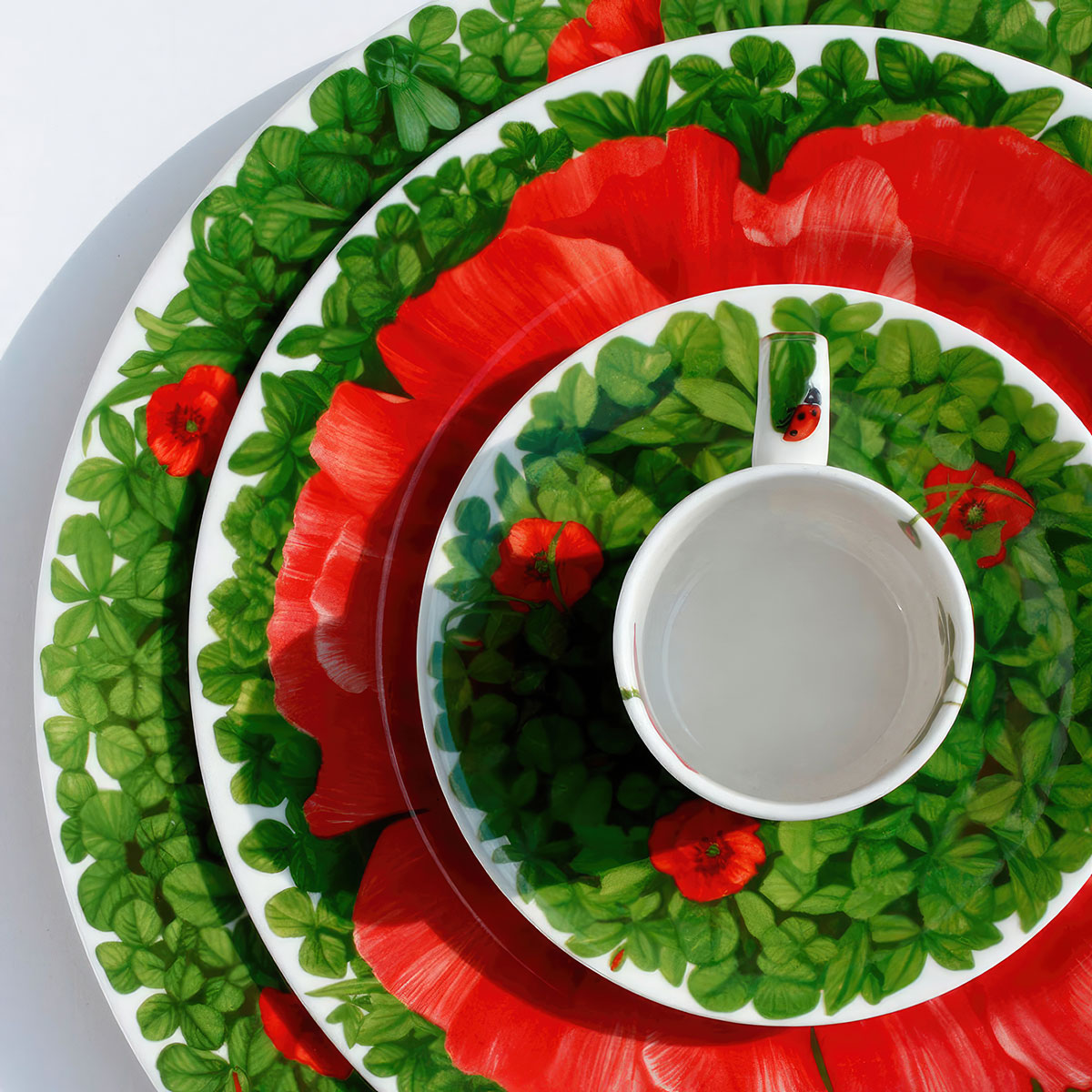 Тарелка десертная Taitu Prati Italiani, цвет красный Taitu 2-91-A - фото 3