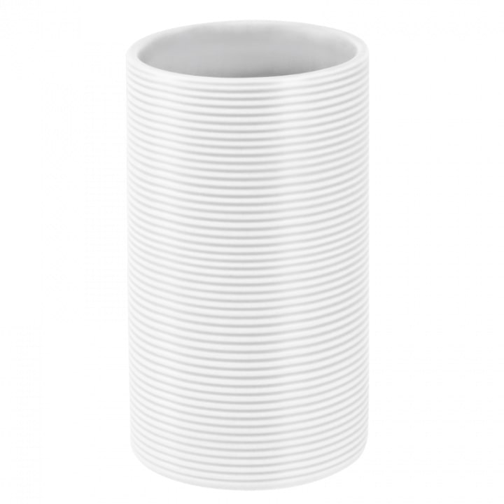 

Стакан для зубной пасты Spirella Tube-Ribbed, белый